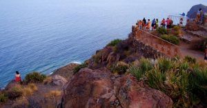Miradores del Parque Natural Cabo de Gata Níjar. Almería, Andalucía.