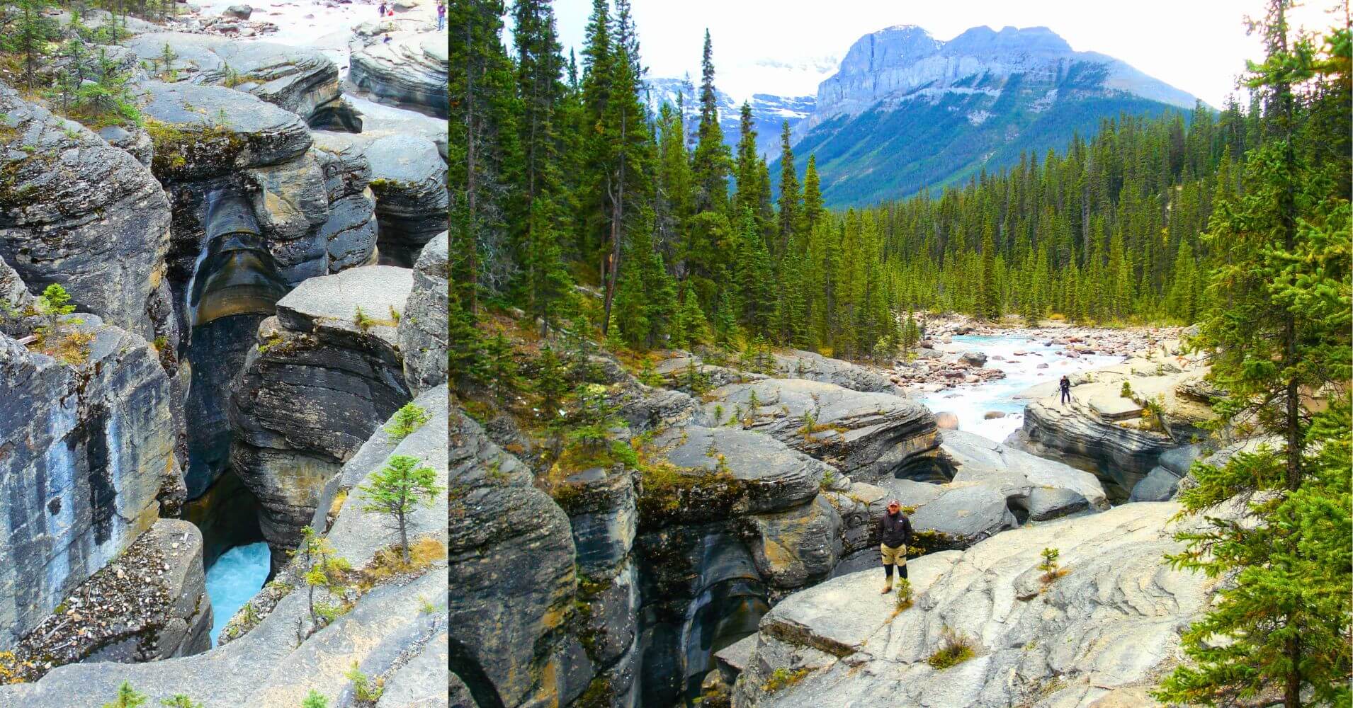 Mistaya Canyon. Parque Nacional de Banff. Alberta, Canadá.