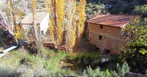Molino Montereta en Amanaderos de Riodeva. Teruel, Aragón.