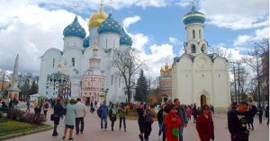 Monasterios de Sergiev Posad, Rusia.