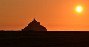 Mont Sanit Michel. Departamento de Mancha. Normandía. Francia.