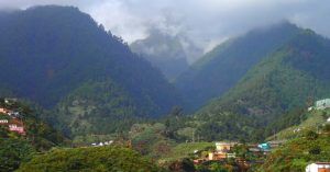 Montañas de la Isla de la Palma. Islas Canarias.