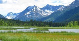 Montañas del Lago Kenai. Alaska, Estados Unidos.
