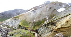 Montañas Quemadas Landmannalaugar Tierras Altas de Islandia.
