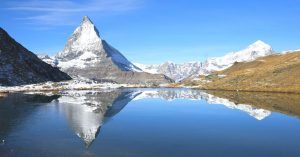 Monte Cervino o Pico Matterhorn. Zermatt, Suiza.
