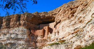 Montezuma Castle Arizona. Flagstaff, Estados Unidos.