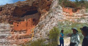 Montezuma Castle, Flagstaff, Arizona. Estados Unidos.