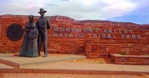 Monument Valley Navajo Tribal Park. Utah, Arizona. Estados Unidos.