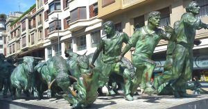 Monumento al Encierro. Pamplona.