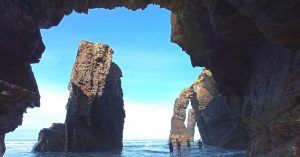 Monumento Natural Playa de las Catedrales. Ribadeo. Lugo, Galicia.