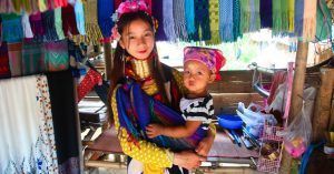 Mujeres Jirafa. Chiang Mai. Tailandia.