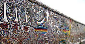 Muro de Berlín en East Side Gallery. Alemania.