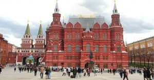 Museo Estatal de Historia, Plaza Roja. Moscú. Rusia.