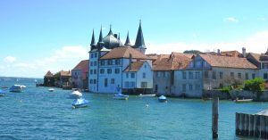 Museum im Turmhof. Lago Untersee. Steckborn, Suiza.
