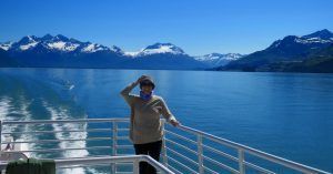 Navegando por los Fiordos de Alaska. Estados unidos.
