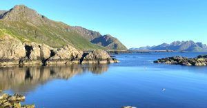 Nyksund en Isla de Langøya. Archipiélago Vesterålen. Noruega. Norway.