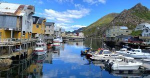 Nyksund, Isla de Langøya en el Archipiélago de Vesterålen. Noruega. Norway.
