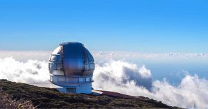 Observatorio del Parque Nacional Caldera de Taburiente. Isla de La Palma. Islas Canarias.