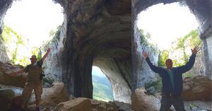 Ojo de Aiztulo. Araotz. Guipúzcoa. Road Trip País Vasco en Autocaravana.