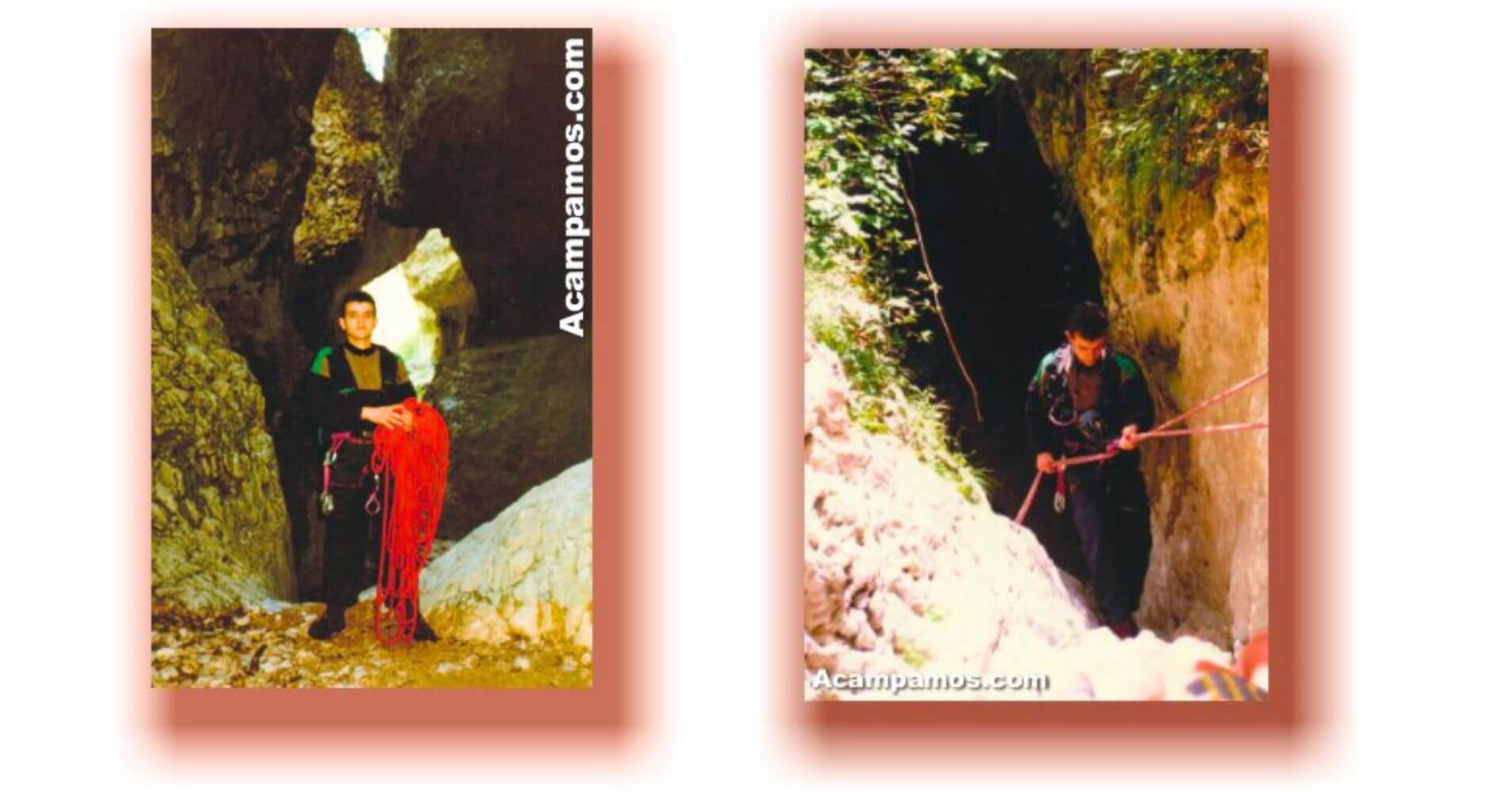 Oscuros del Barranco del Basender. Sierra de Guara, Lecina. Huesca.