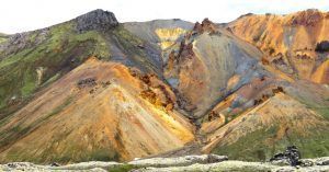 Paisajes de Landmannalaugar Tierras Altas de Islandia.