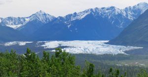 Paisajes del Glaciar Matanuska. Alaska, Estados Unidos.