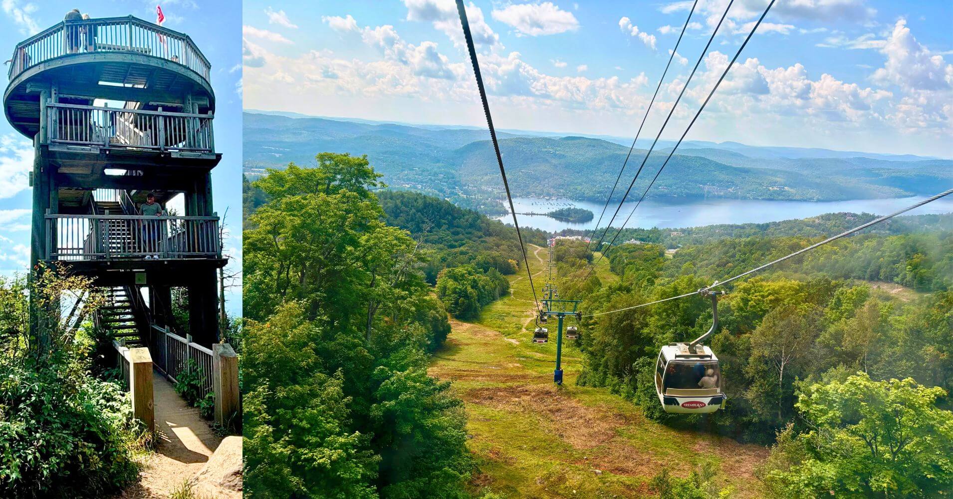 Panoramic Góndola. Parque Nacional Mont Tremblant. Quebec, Canadá. Panoramic Góndola. Parque Nacional Mont Tremblant. Quebec, Canadá.