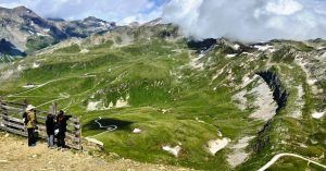 Panorámica Alto de Schareck. Heiligenblut am Grosglockner. Carintia, Austria.