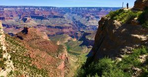 Panorámica Bright Angel Trail. Gran Cañón del Colorado. Arizona, Estados Unidos.