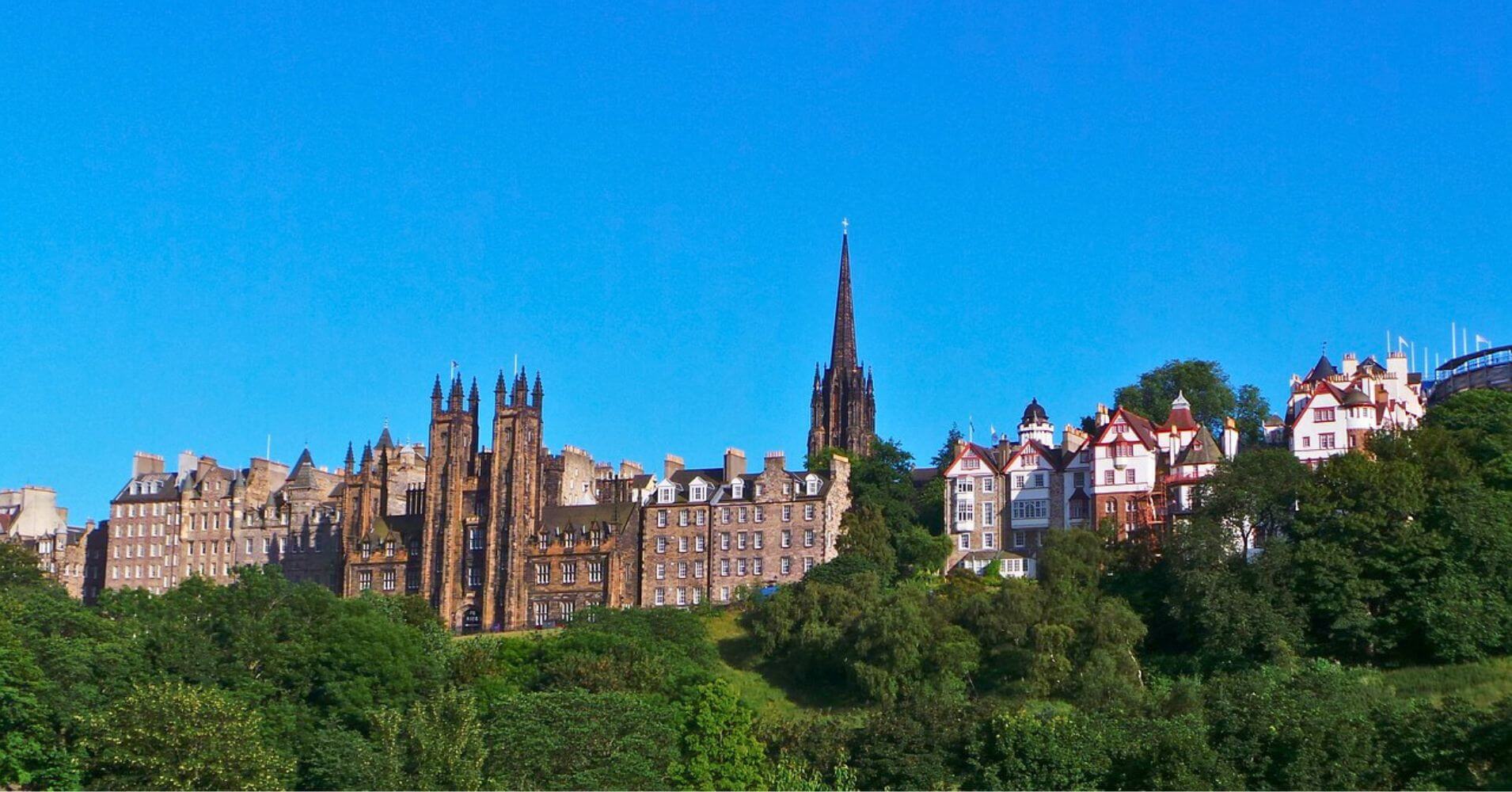 Panorámica de Edimburgo. Escocia, Reino Unido.