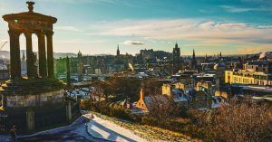 Panorámica de Edimburgo. Escocia. Reino Unido.