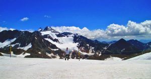 Panorámica de las Montañas desde Top of Tirol, Austria.