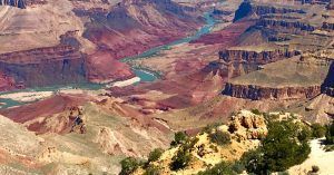 Panorámicas desde los Miradores Desert View. Gran Cañón del Colorado. Arizona, Estados Unidos.