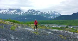 Panorámica Montanas de Alaska. Estados Unidos.