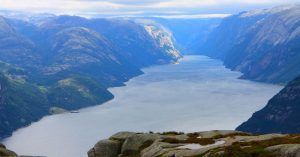 Panorámicas del Fiordo de Lyse. Lysefjord. Noruega.