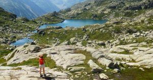 Panorámicas del Parque Natural del Alto Pirineo. Lérida, Catalunya.