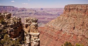 Panorámicas desde el Borde del Gran Cañón del Colorado. Arizona, Estados Unidos.