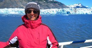 Panorámicas desde el Crucero del Glaciar de Columbia. Alaska, Estados Unidos.