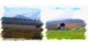 Panorámicas Montes de Toledo en otoño.