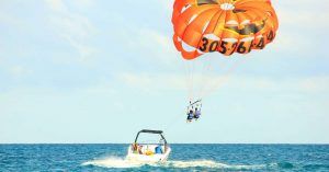 Parasailing, Florida. Estados Unidos.