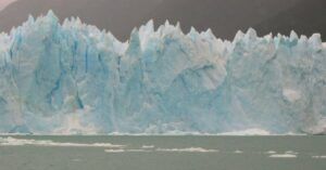Paredes de Hielo del Parque Nacional de los Glaciares en Santa Cruz. Argentina.