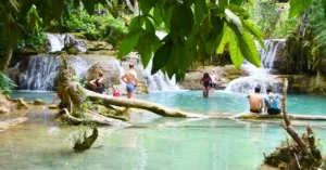 Parque Acuático Cascadas de Kuang Si, Laos.