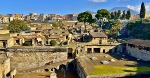 Parque Arqueológico Herculano. Nápoles. Campania, Italia.