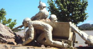 Monumento al Minero. Parque Minero de Almadén. Ciudad Real, Castilla la Mancha.