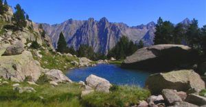 Parque Nacional de Aigües Tortes y Lago de San Mauricio. Lérida, Cataluña.
