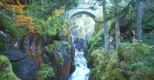 Parque Nacional de los Pirineos. Puente de España. Cauterets. Altos Pirineos. Occitania. Francia.