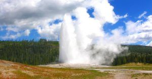 Parque Nacional de Yellowstone. Upper Geyser Basin. Wyoming, Estados Unidos.