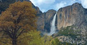 Parque Nacional de Yosemite. Cascada de Yosemite, California. Estados Unidos.