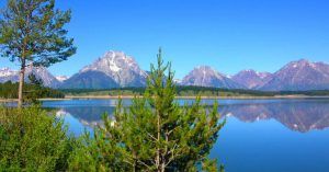 Parque Nacional Grand Tetón. Jackson en Wyoming. Estados Unidos.