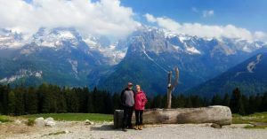 Parque Natural Adamello de Brenta. Madona di Campiglio. Belluno, Véneto. Italia.
